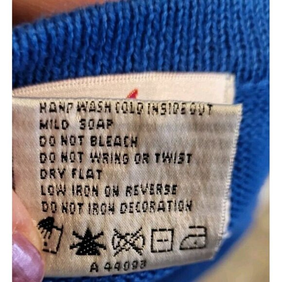 Quacker Factory American Flag Beaded Tunic Sweater Sz 1X Patriotic Raime - Picture 7 of 7